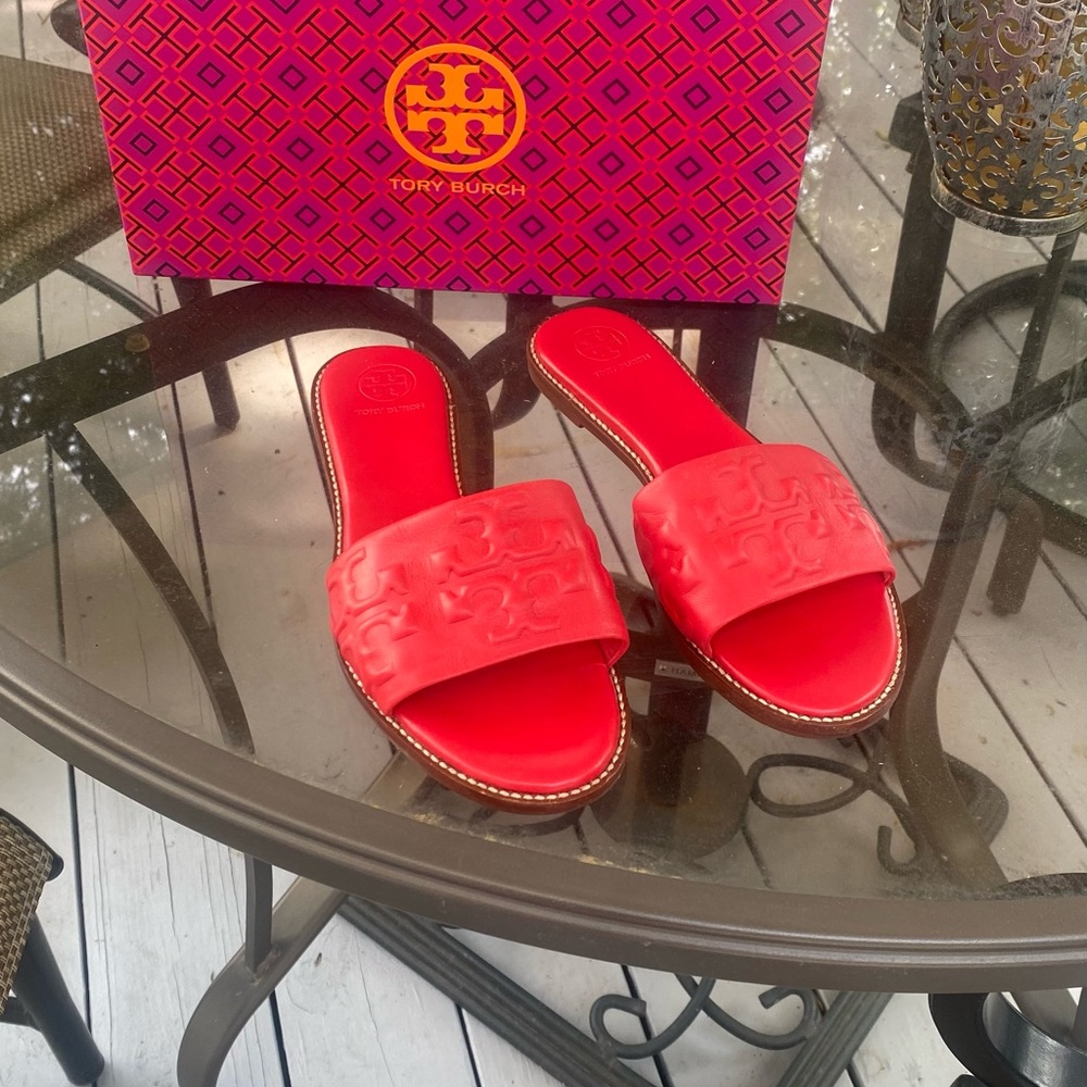 Tory Burch Red Sandals